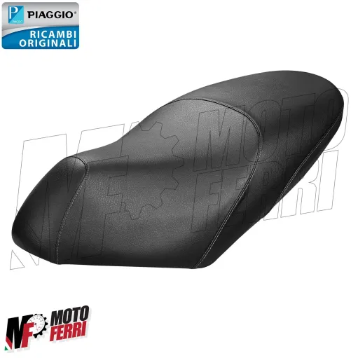 MF7839 Sella Originale Piaggio Liberty 50 125 150 Moc (2009/2014) in Pelle Nera