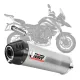 MF7840 Terminale Scarico MIVV Oval Benelli TRK 702 / X Inox Omologato 2023 2024
