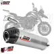 MF7840 Terminale Scarico MIVV Oval Benelli TRK 702 / X Inox Omologato 2023 2024