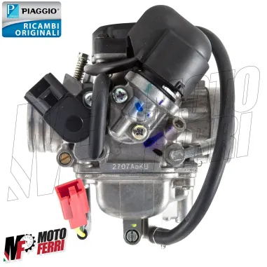 MF7843 Carburatore Keihin CVEK2707 Originale Piaggio Typhoon 125 mod 2010 / 2016