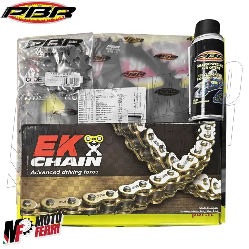 MF7850 Kit PBR per CF Moto 650MT 2019/2024 - Corona 48 Pignone 15 Catena 520
