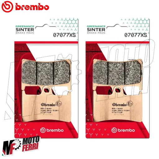 MF1365 Pastiglie Freno Ant + Post Brembo Sinterizzate TMax 530 560 - 2012 A 2025