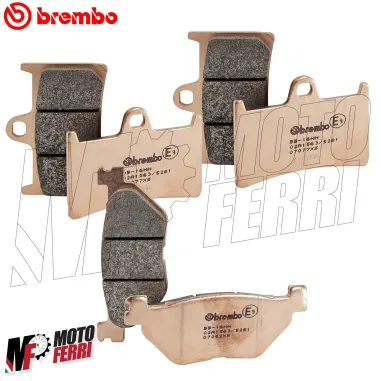MF1365 Pastiglie Freno Ant + Post Brembo Sinterizzate TMax 530 560 - 2012 A 2025
