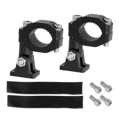 MF7857 Supporto Morsetto Faretti Fari Supplementari Moto per Tubolare 19 / 26 mm
