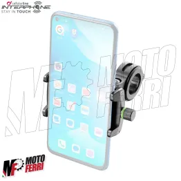 MF3238 Supporto Metallo Manubrio per Smartphone Cellularline Universale Moto 2
