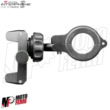 MF3238 Supporto Metallo Manubrio per Smartphone Cellularline Universale Moto