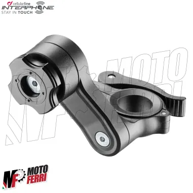 MF3274 Supporto Smartphone da Manubrio Universale Moto CrabPro Interphone