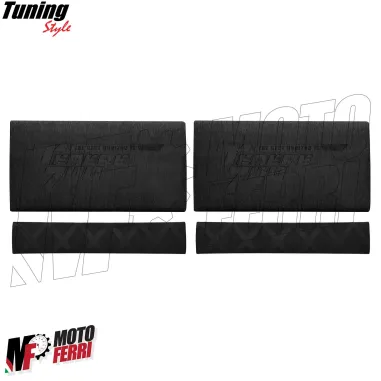 MF7867 Copertura Manopole + Leve Yamaha Tenerè 700 - Soft Grip in Gomma Nero