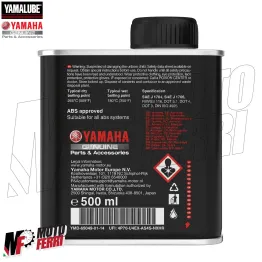 MF7871 Yamalube Premium DOT 5.1 Olio Liquido Freni Racing 100% Sintetico 500ml 2