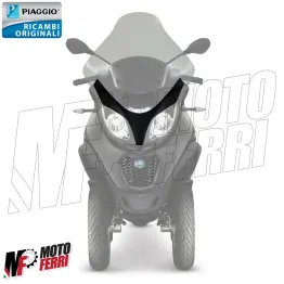 MF5397 Carena Scudo Anteriore Nero Opaco Originale Piaggio MP3 300 500 2014/2018 2
