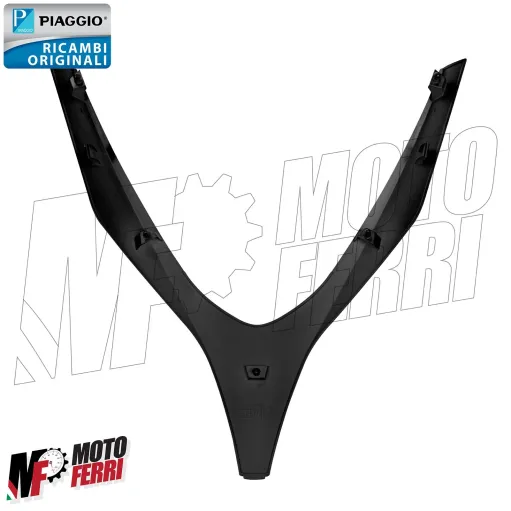 MF5397 Carena Scudo Anteriore Nero Opaco Originale Piaggio MP3 300 500 2014/2018