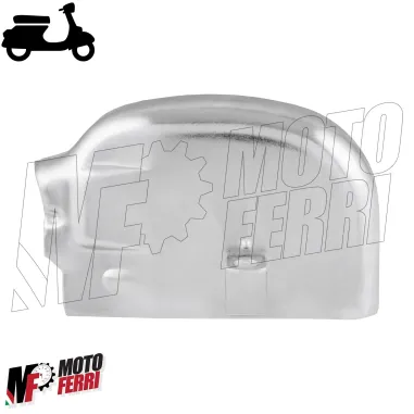 MF1079 Coperchio Preselettore Cambio Cromato Vespa PX PE 125 150 200 Arcobaleno