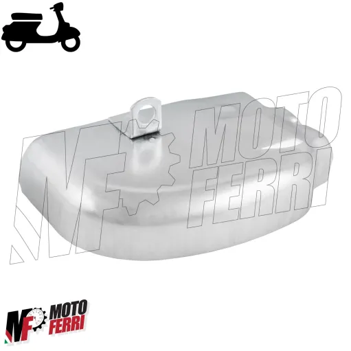 MF1079 Coperchio Preselettore Cambio Cromato Vespa PX PE 125 150 200 Arcobaleno