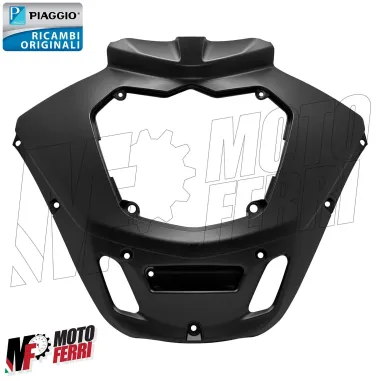 MF5555 Carena Scudo Anteriore Nero Opaco Originale Piaggio MP3 300 500 2014/2018
