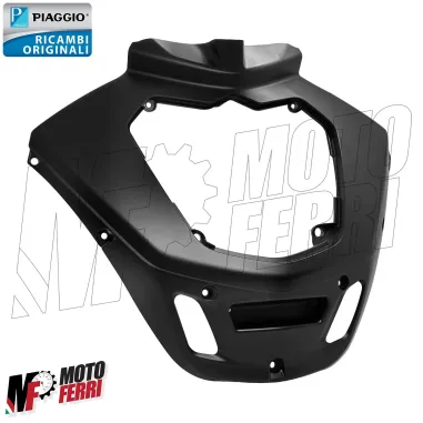 MF5555 Carena Scudo Anteriore Nero Opaco Originale Piaggio MP3 300 500 2014/2018