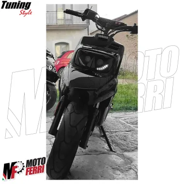 MF2229 Mascherina faro fanale led anteriore Yamaha BWS BOOSTER SPIRIT dal 2004
