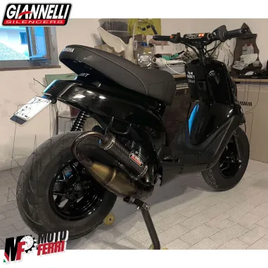 Marmitta Giannelli SHOT V4 Minarelli verticale MBK Booster Spirit Yamaha bws 50