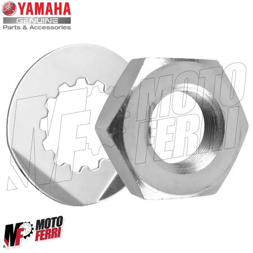 MF7878 Dado + Rondella Sicureza Pignone Originale Yamaha TDM 850 da 1996 a 2001