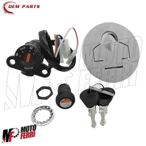 MF7879 Kit Serrature Chiavi Tappo Aprilia RS 50 1999/2005 - Tuono 50 2003/2007