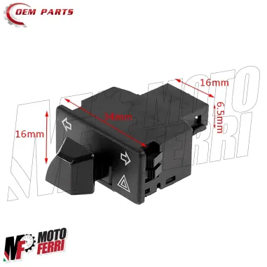 MF7880 Tasto Interruttore 4 Frecce per Honda SH 125 150 300 350 dal 2013 al 2024