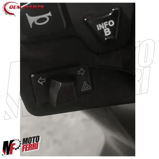MF7880 Tasto Interruttore 4 Frecce per Honda SH 125 150 300 350 dal 2013 al 2024
