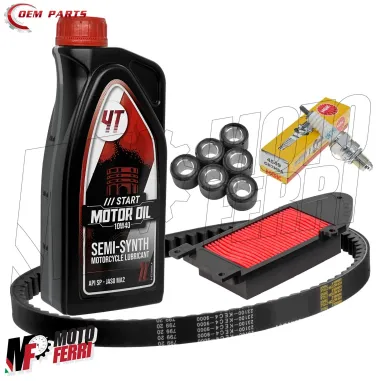 MF7882 Tagliando Kymco Agility 125 R16 / R16+ Plus 2008-2024 Olio Cinghia Rulli