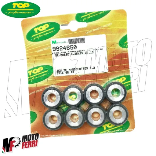 MF1343 Rulli Massette TOP variatore 25x15 Grammi 13 Yamaha TMax 500 530 560