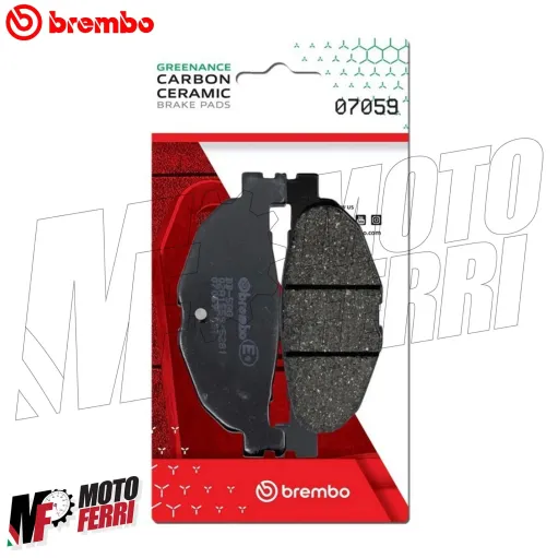Coppia pastiglie freno posteriori Brembo 07059 Yamaha TMax 500 dal 2004 al 2011