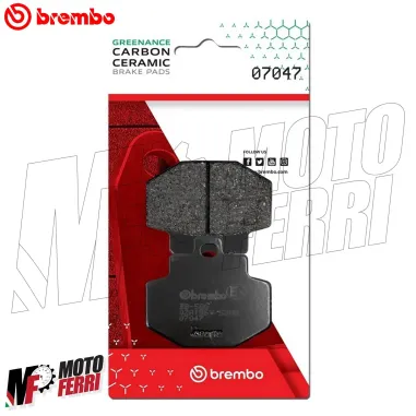 MF2546 Pastiglie Freno Posteriore Caramica Brembo Vespa GTS 125 300 Super HPE