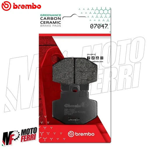 MF2546 Pastiglie Freno Posteriore Caramica Brembo Vespa GTS 125 300 Super HPE