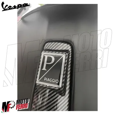 MF6775 Emblema Scudetto Stemma Nero Piaggio Vespa GTS GTV LX S Primavera Sprint