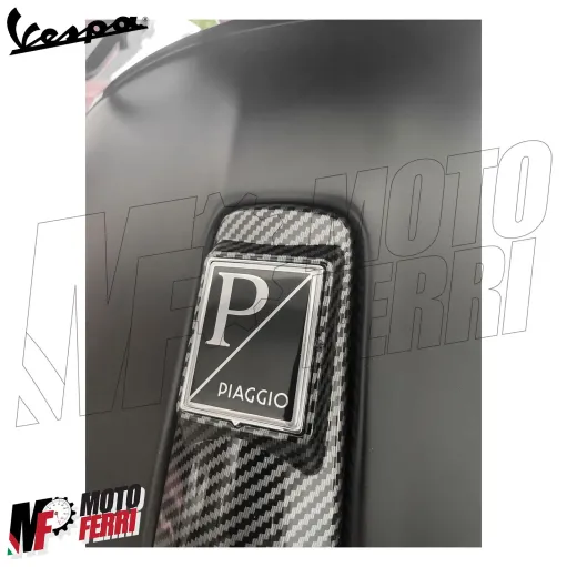 MF6775 Emblema Scudetto Stemma Nero Piaggio Vespa GTS GTV LX S Primavera Sprint