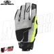 MF7885 Guanti Moto in Tessuto Acerbis MX X-H Giallo Fluo Cross Enduro Off-Road