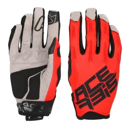 MF7886 Guanti Moto in Tessuto Acerbis MX X-H Rosso / Nero Cross Enduro Off-Road