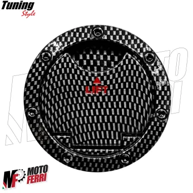 MF7888 Kit Tappo Benzina Chiavi Carbon Look Yamaha Aerox MBK Nitro 1997 / 2002
