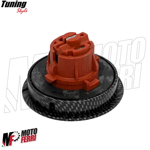 MF7888 Kit Tappo Benzina Chiavi Carbon Look Yamaha Aerox MBK Nitro 1997 / 2002