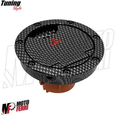 MF7888 Kit Tappo Benzina Chiavi Carbon Look Yamaha Aerox MBK Nitro 1997 / 2002