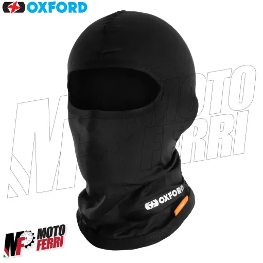 MF4113 Sottocasco Balaclava Oxford Lycra Traspirante Anti Vento Moto Scooter