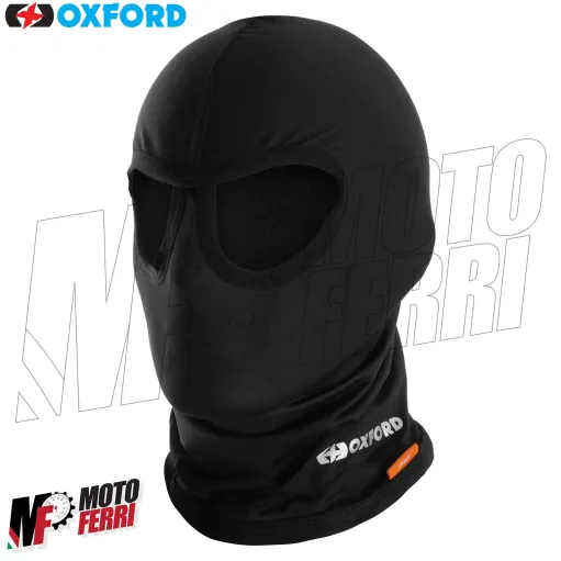 MF4701 Sottocasco Balaclava Oxford Lycra Traspirante Anti Vento Moto Scooter