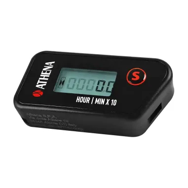 MF6404 Contaore Cross Motard Enduro ATHENA Wireless Senza Fili Digitale Nero