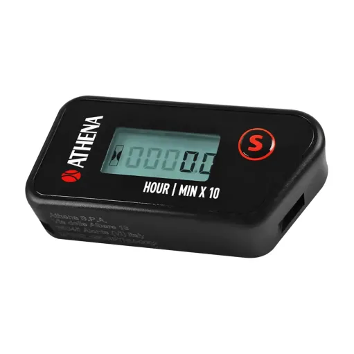 MF6404 Contaore Cross Motard Enduro ATHENA Wireless Senza Fili Digitale Nero