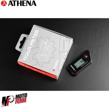 MF6404 Contaore Cross Motard Enduro ATHENA Wireless Senza Fili Digitale Nero