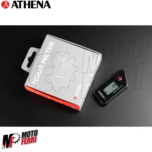 MF6404 Contaore Cross Motard Enduro ATHENA Wireless Senza Fili Digitale Nero