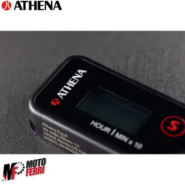 MF6404 Contaore Cross Motard Enduro ATHENA Wireless Senza Fili Digitale Nero