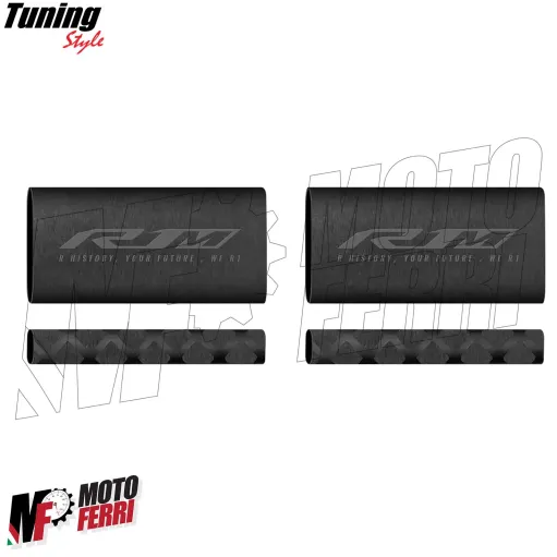 MF7892 Copertura Manopole + Leve Yamaha YZF R1M - Soft Grip in Gomma Nero