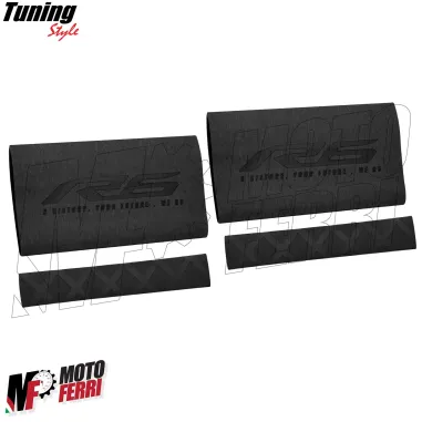 MF7893 Copertura Manopole + Leve Yamaha YZF R6 - Soft Grip in Gomma Nero