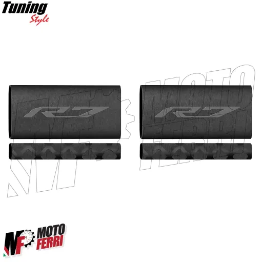 MF7894 Copertura Manopole + Leve Yamaha YZF R7 - Soft Grip in Gomma Nero