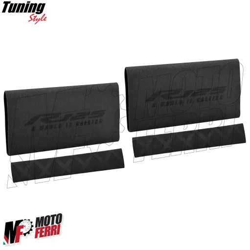 MF7895 Copertura Manopole + Leve Yamaha YZF R125 - Soft Grip in Gomma Nero
