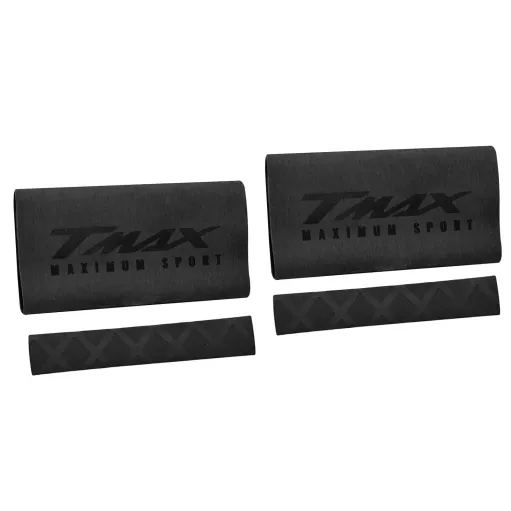 MF7896 Copertura Manopole + Leve Yamaha TMax 500 530 560 Soft Grip in Gomma Nero