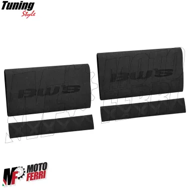 MF7899 Copertura Manopole + Leve Yamaha BWS Booster 50 Soft Grip in Gomma Nero